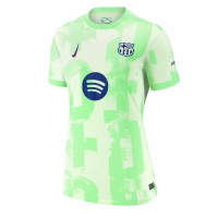 Camisa de Futebol Barcelona Ansu Fati #10 Equipamento Alternativo Mulheres 2024-25 Manga Curta